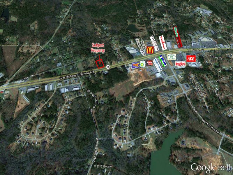 2 Acre Lot On Gray Hwy : Gray : Jones County : Georgia