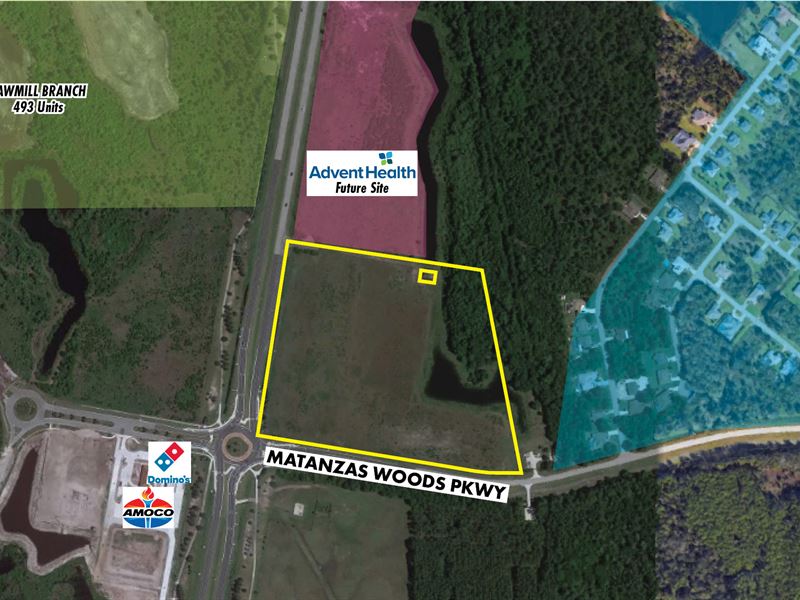Palm Coast Shopping Center Site : Palm Coast : Flagler County : Florida