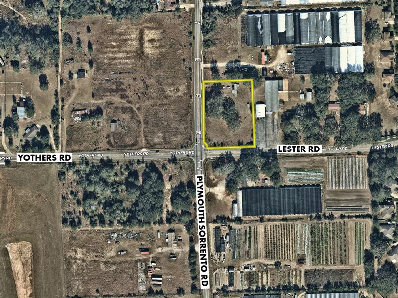 City Of Apopka Commercial Parcel : Apopka : Orange County : Florida