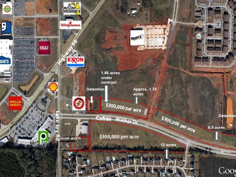 Commercial Property Available : Warner Robins : Houston County : Georgia