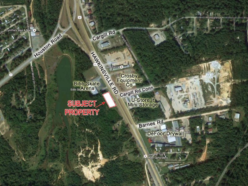 .68 Ac Hawkinsville Rd : Macon : Bibb County : Georgia