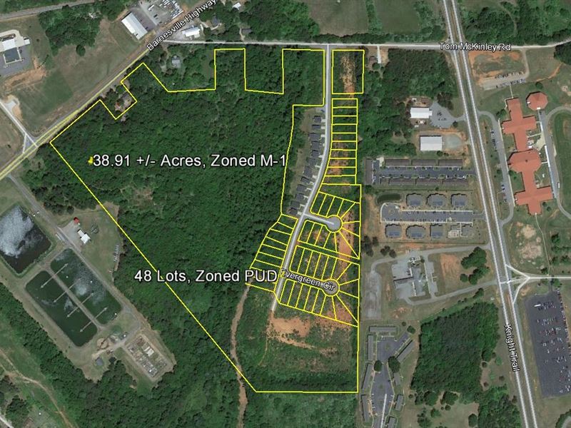 Creekside Manor Subdivision : Thomaston : Upson County : Georgia
