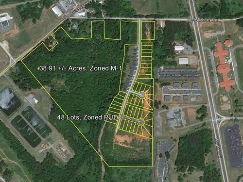 Creekside Manor Subdivision : Thomaston : Upson County : Georgia