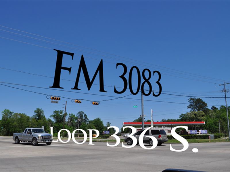 7.5 Ac S Loop 336 : Conroe : Montgomery County : Texas