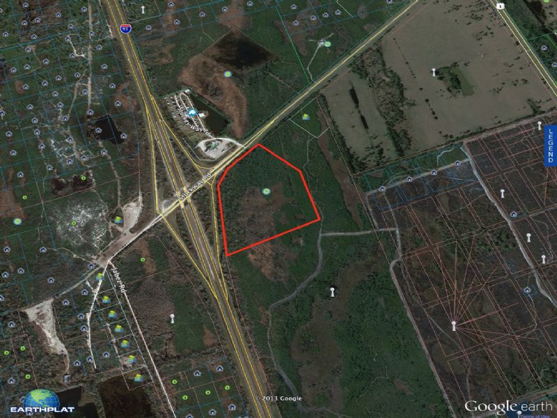 24 Acre Site At Exit 231 On I-95 : Scottsmoor : Brevard County : Florida