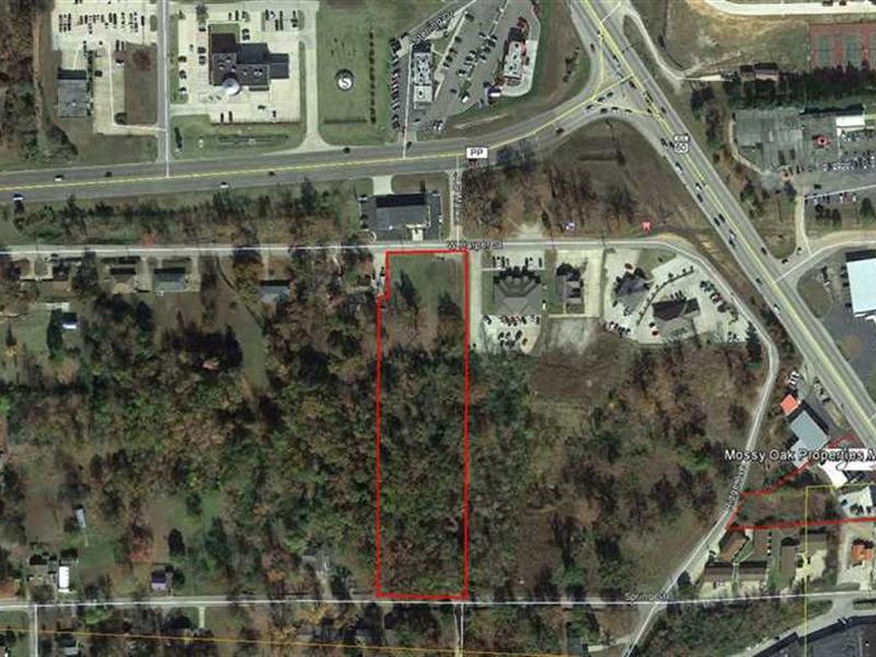 3.10 Acres Commercial Property For : Poplar Bluff : Butler County : Missouri