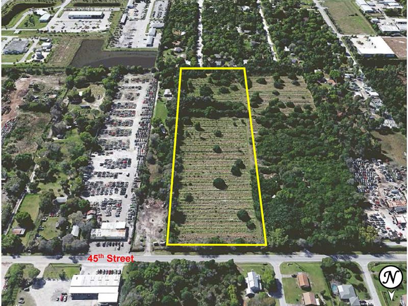 11 Acre Industrial Site : Vero Beach : Indian River County : Florida