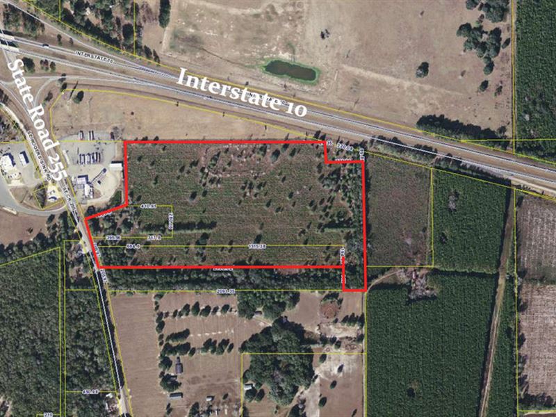 Zoned Mixed Use 57+ Acres, Es : Madison : Leon County : Florida