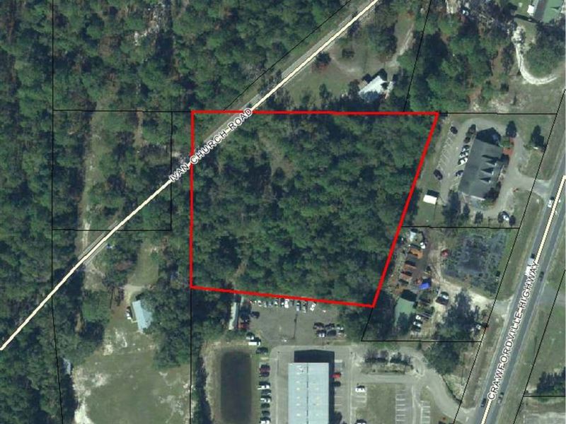 Vacant Lot Near Walmart, Jt : Crawfordville : Wakulla County : Florida
