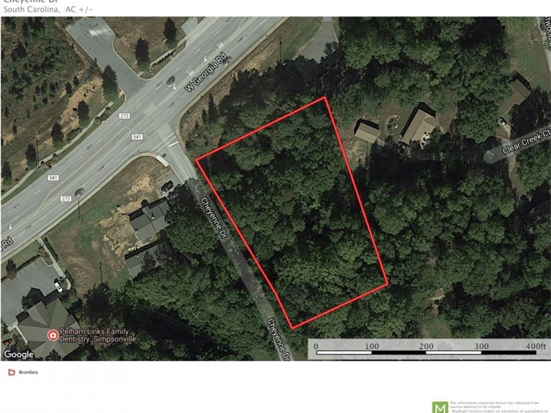 Commercial Opportunity W. Georgia : Simpsonville : Greenville County : South Carolina