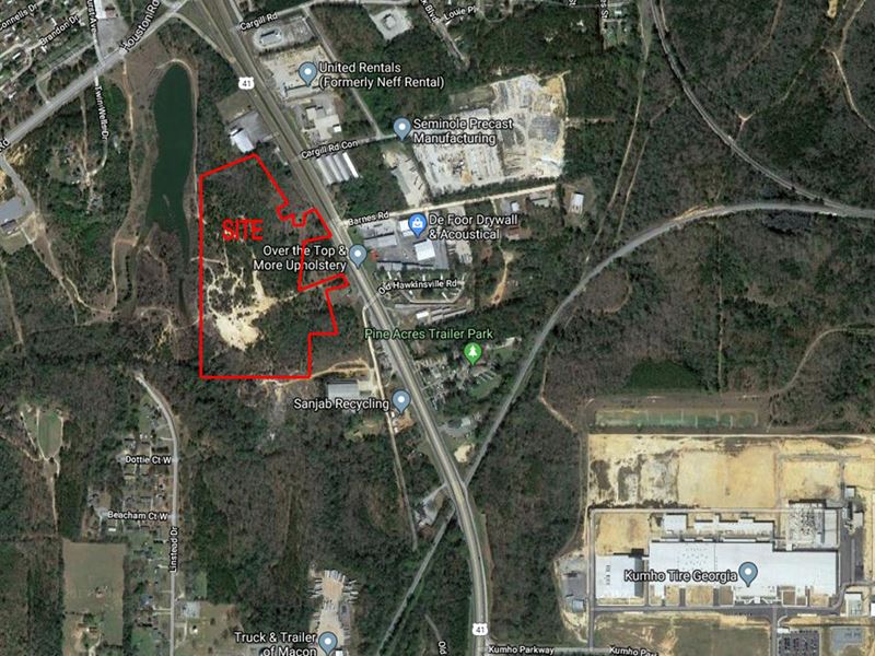 Industrial Site : Macon : Bibb County : Georgia