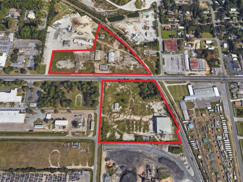 Adjacent Industrial Parcels, Bf : Panama City : Bay County : Florida
