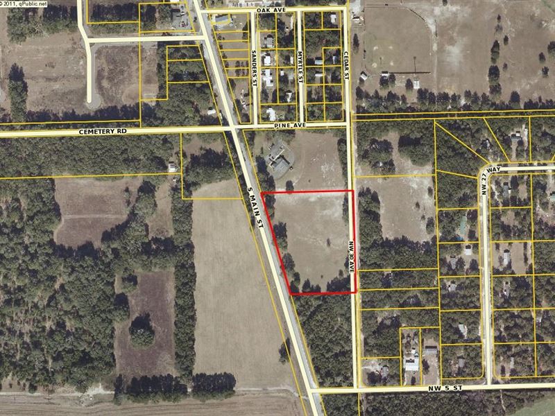 Commercial Land : Bell : Gilchrist County : Florida