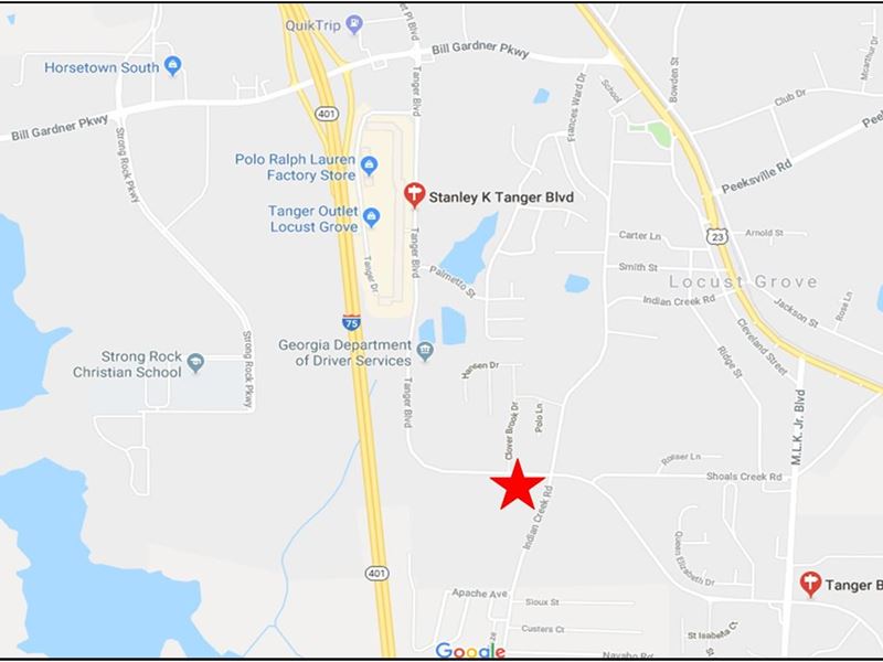 Hotel, Retail, Office Development : Locust Grove : Henry County : Georgia