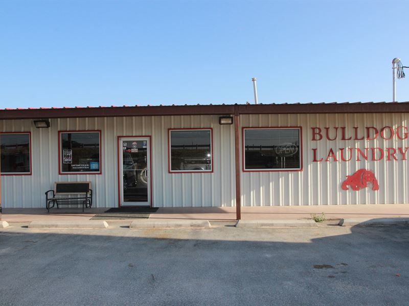 Coahoma TX Coin Operated Laundromat : Big Spring : Howard County : Texas
