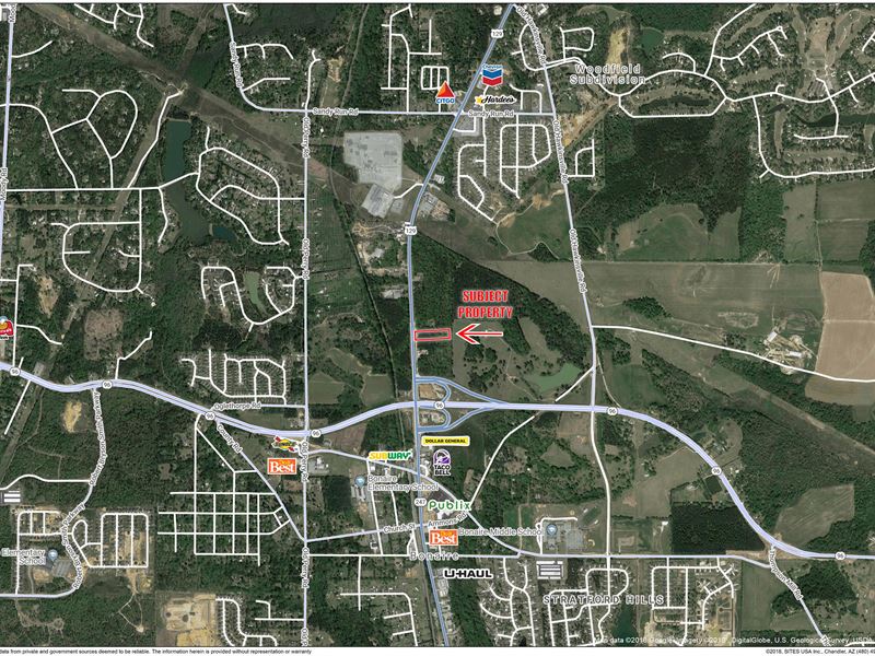 3.44 Ac, Growing Area, Just Reduced : Warner Robins : Houston County : Georgia
