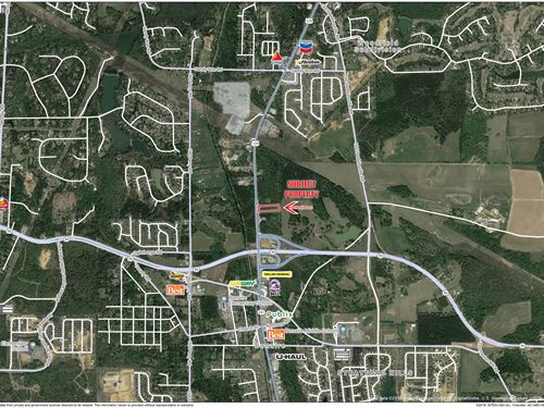 3.44 Ac Growing Area Just Reduced : Warner Robins : Houston County : Georgia