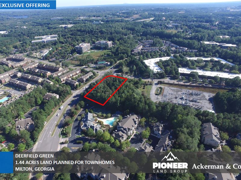 1.44 Acres Deerfield Green : Milton : Fulton County : Georgia