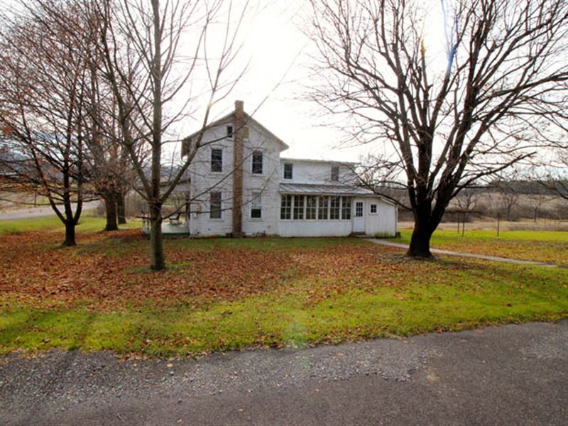 Home, Grist Mill, Detached Garage : Bloomsburg : Columbia County : Pennsylvania