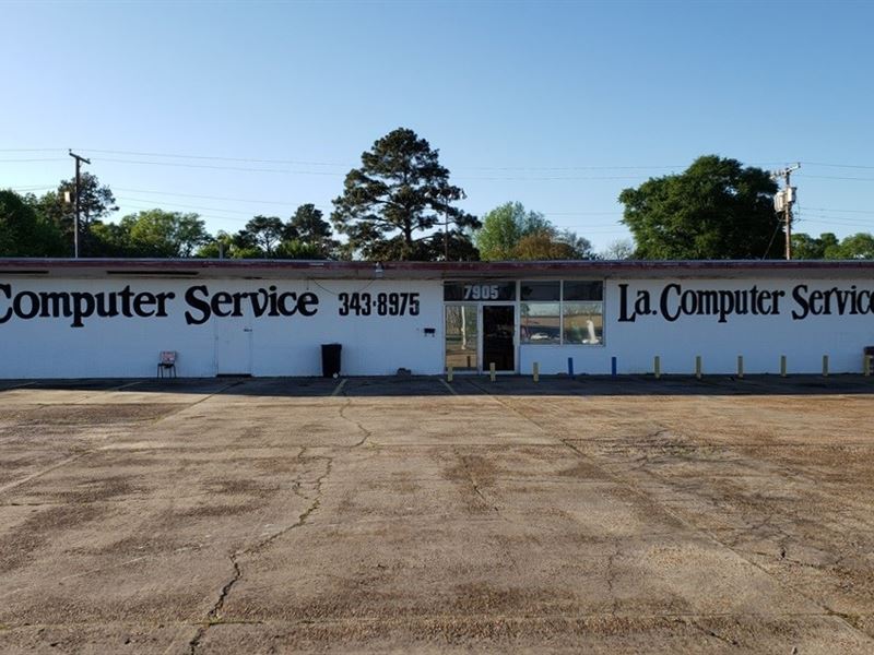 Commercial Building Hwy Frontage : Monroe : Ouachita Parish : Louisiana