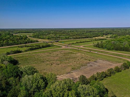 9.1 Acre Corner Lot Hwy 182 & Hwy 4 : Starkville : Lowndes County : Mississippi