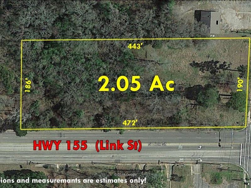 Vacant Commercial Land Palestine : Palestine : Anderson County : Texas
