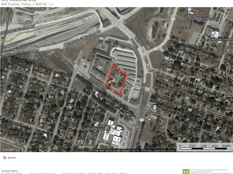 Redevelopment Site, Industrial Blvd : Temple : Bell County : Texas