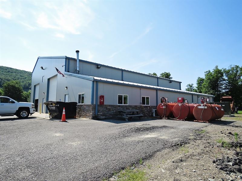 Truck Shop and Acreage Auction : Covington : Tioga County : Pennsylvania