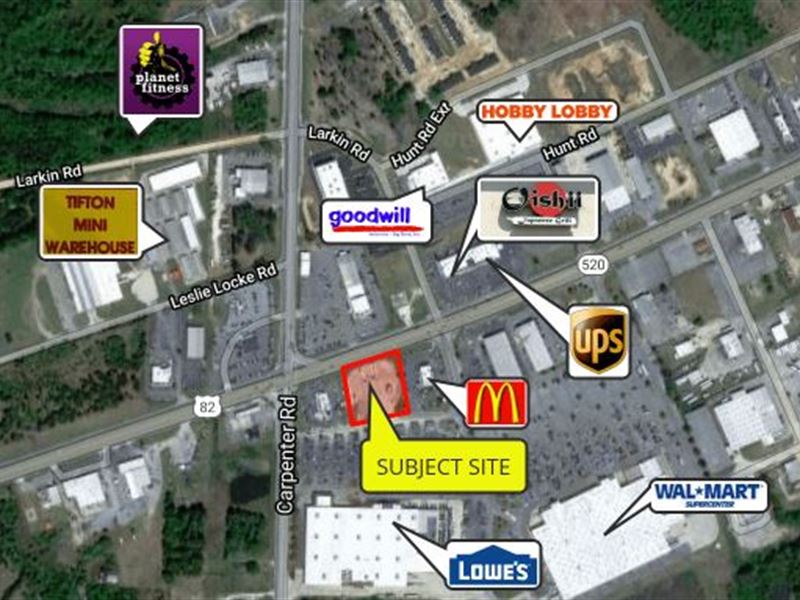 Lowe's Out Parcel, Opportunity Zone : Tifton : Tift County : Georgia