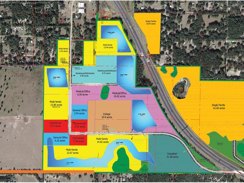Residential & Commercial Land : Mount Dora : Lake County : Florida