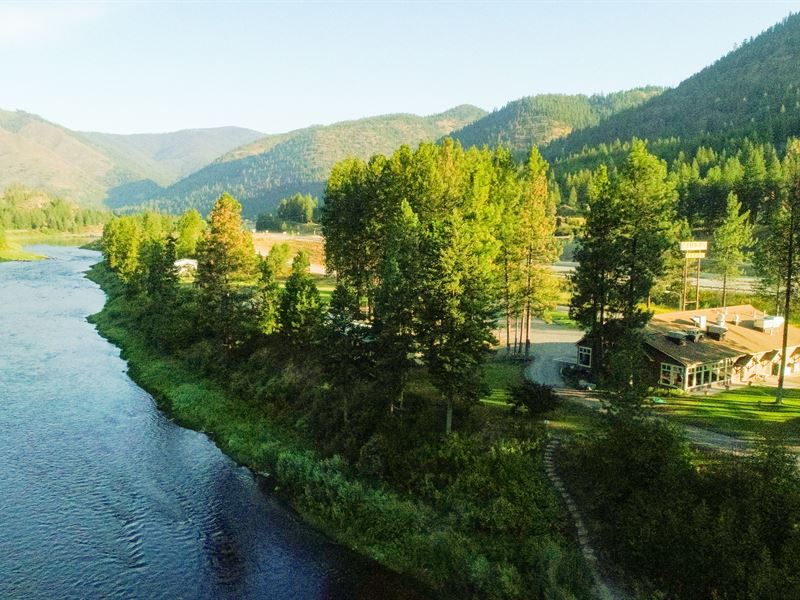 River Edge Resort : Alberton : Mineral County : Montana