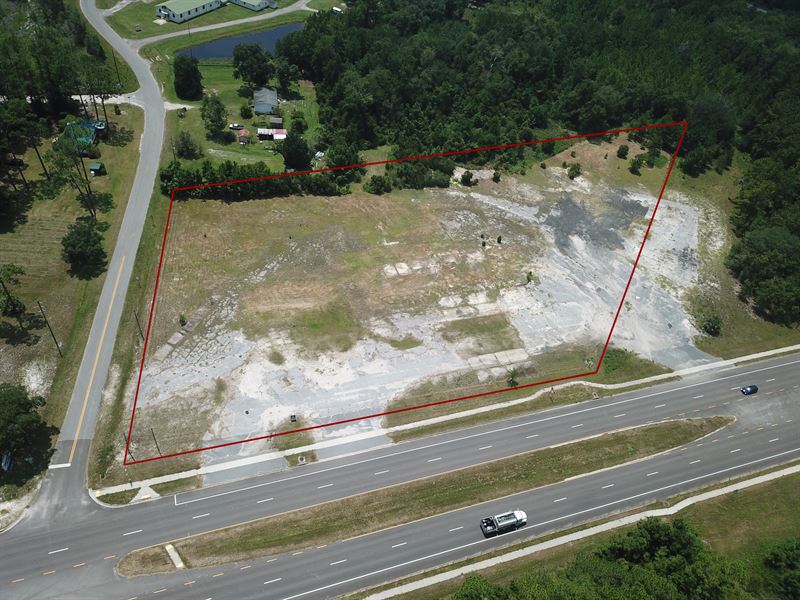 3.87 Acres Commercial, Hilliard : Hilliard : Nassau County : Florida