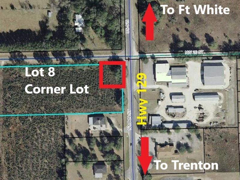 Commercial Land Gilchrist County : Bell : Gilchrist County : Florida