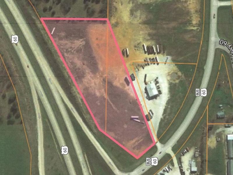 Land with Location and Visibility : Mountain Grove : Wright County : Missouri