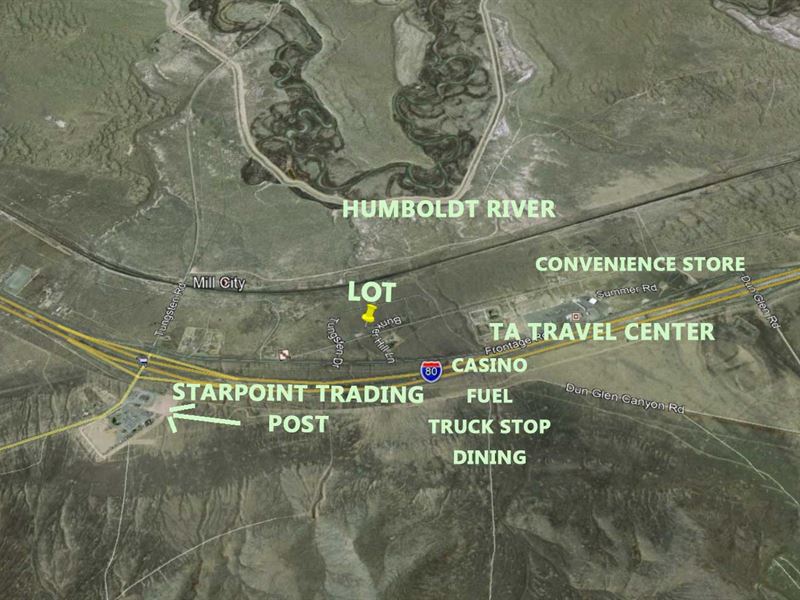 Commercial/Residential Near Casino : Mill City : Pershing County : Nevada