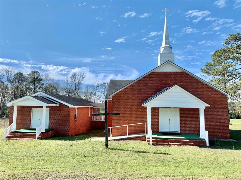Church Building, Coffee Springs : Coffee Springs : Geneva County : Alabama