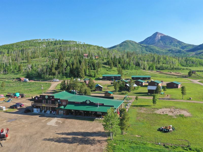 Hahn's Peak Roadhouse : Clark : Routt County : Colorado