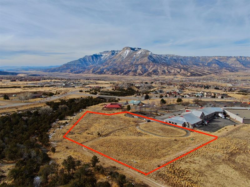 Commercial Land Battlement Mesa : Battlement Mesa : Garfield County : Colorado