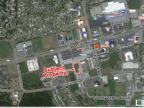Lot on Tommy Stalnaker : Warner Robins : Houston County : Georgia