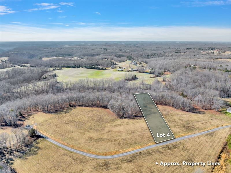 Oak Haven Lot 4 2.13 Acres Located : Gainesboro : Jackson County : Tennessee