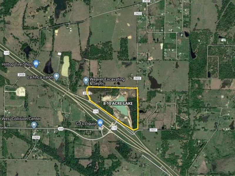 Excellent Development Property Wit : Eustace : Henderson County : Texas