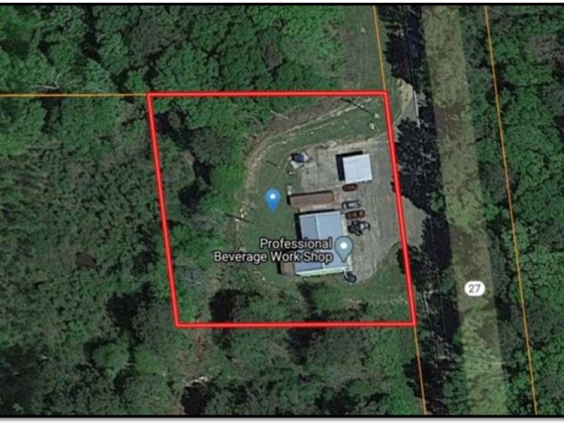 Commercial Building On 1 Acre in Co : Hazlehurst : Copiah County : Mississippi