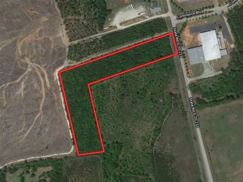 Industrial Corridor Commercial Land : Ridgeway : Fairfield County : South Carolina