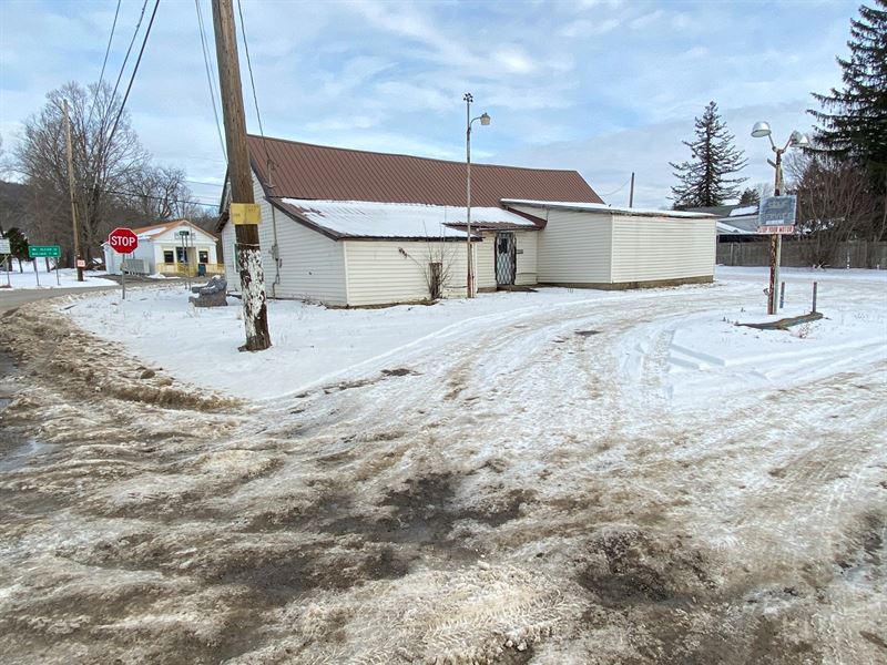 Prime Commercial Development Site : Ceres : Allegany County : New York