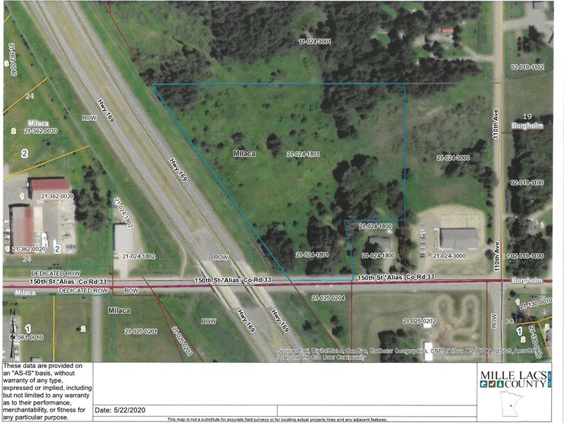 Milaca Developmental Property : Milaca : Mille Lacs County : Minnesota