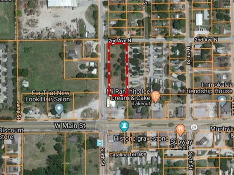 110 N 9th Street, 1.27 AC Joyce : Immokalee : Collier County : Florida