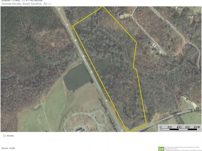 40-Acres-Commercial Development : Westminster : Oconee County : South Carolina