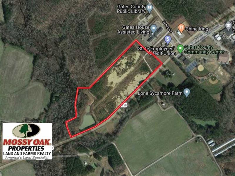 28.67 Acres of Land for Sale in GA : Gatesville : Gates County : North Carolina