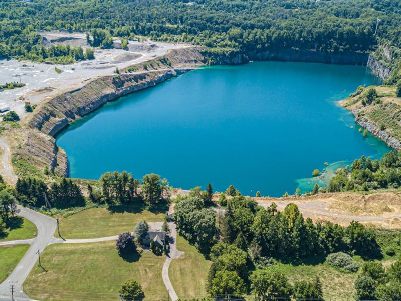166 Acres, Former Quarry : New Hope : Bucks County : Pennsylvania