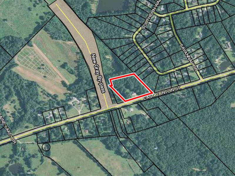 Potential Commercial Property : Gray : Jones County : Georgia